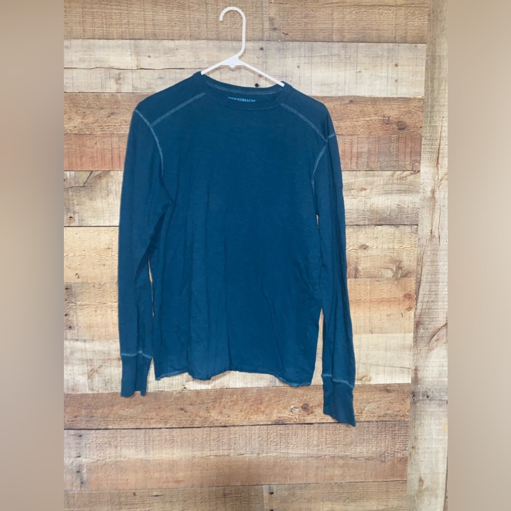 Men’s Teal long sleeved shirt size Small like New